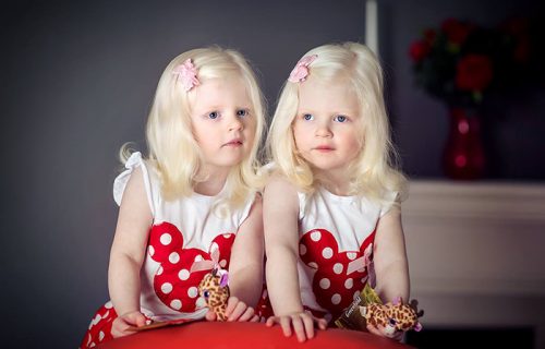 Colorful sister